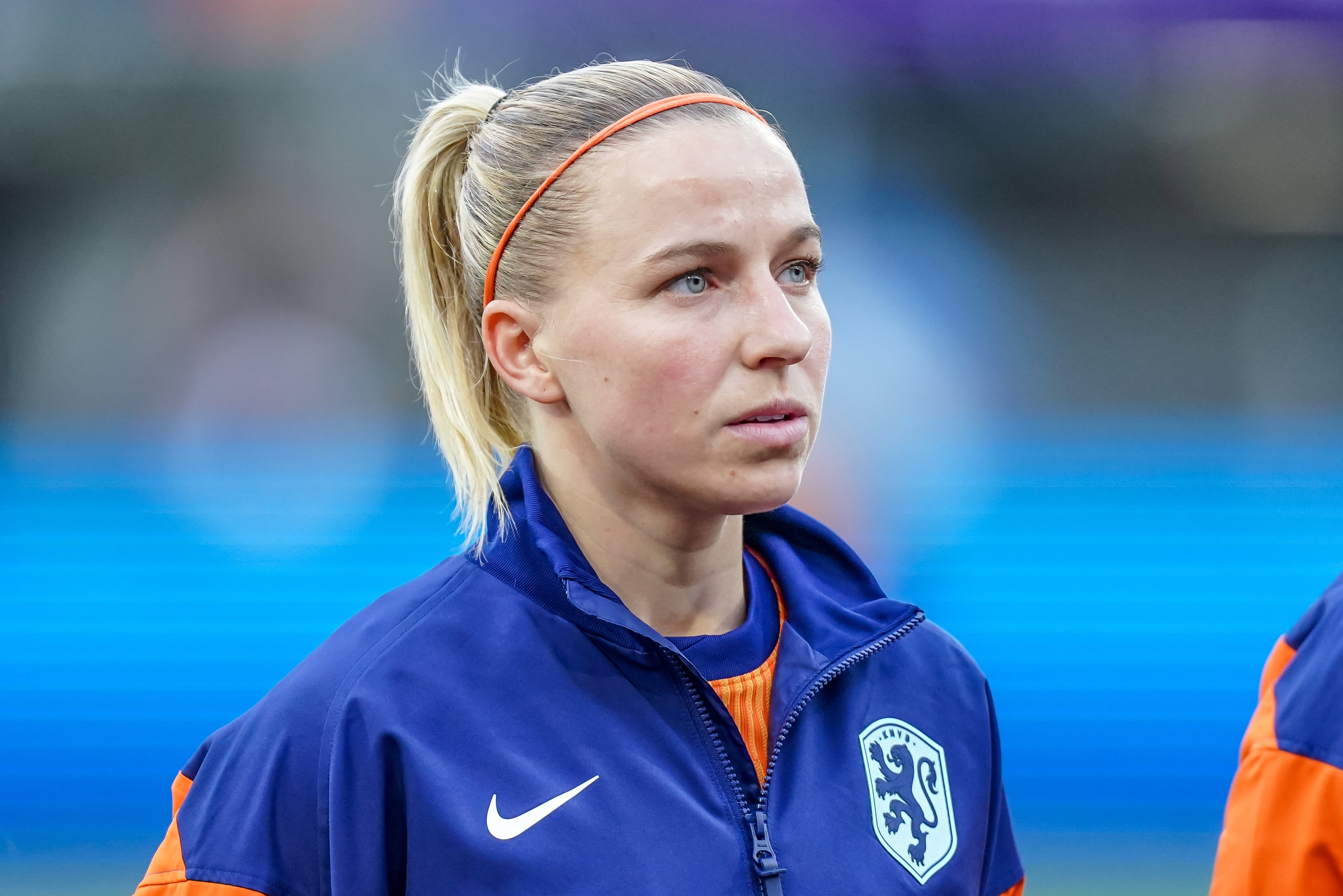 Jackie Groenen bij de OranjeLeeuwinnen