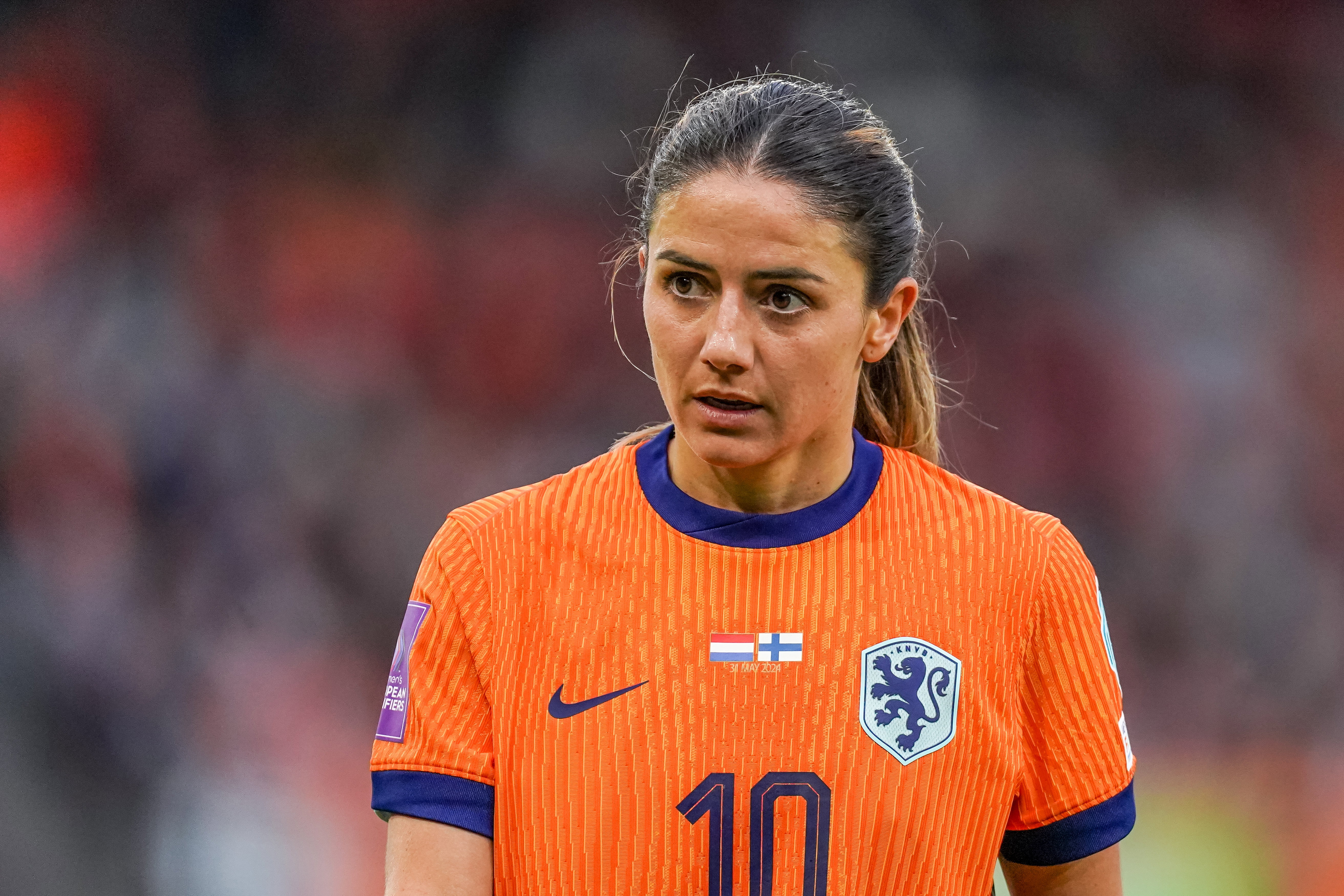 Daniëlle van de Donk bij Oranje