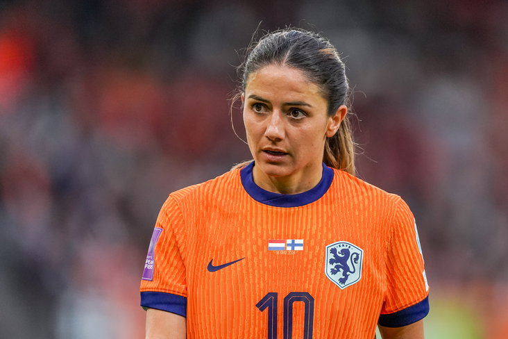 Daniëlle van de Donk bij Oranje