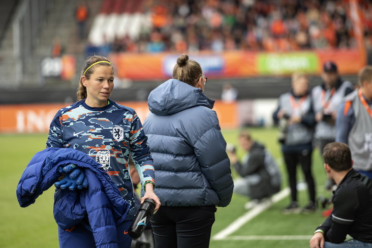 Barbara Lorsheyd bij de OranjeLeeuwinnen