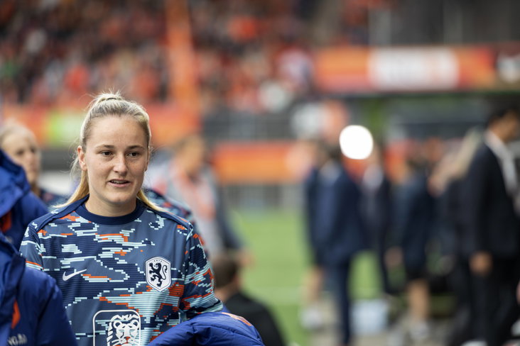 Wieke Kaptein bij de OranjeLeeuwinnen