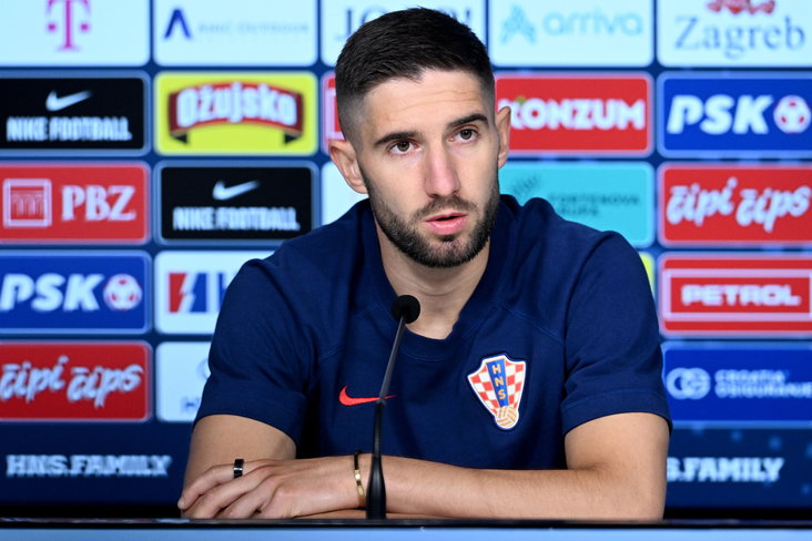 Luka Ivanusec bij Kroatië