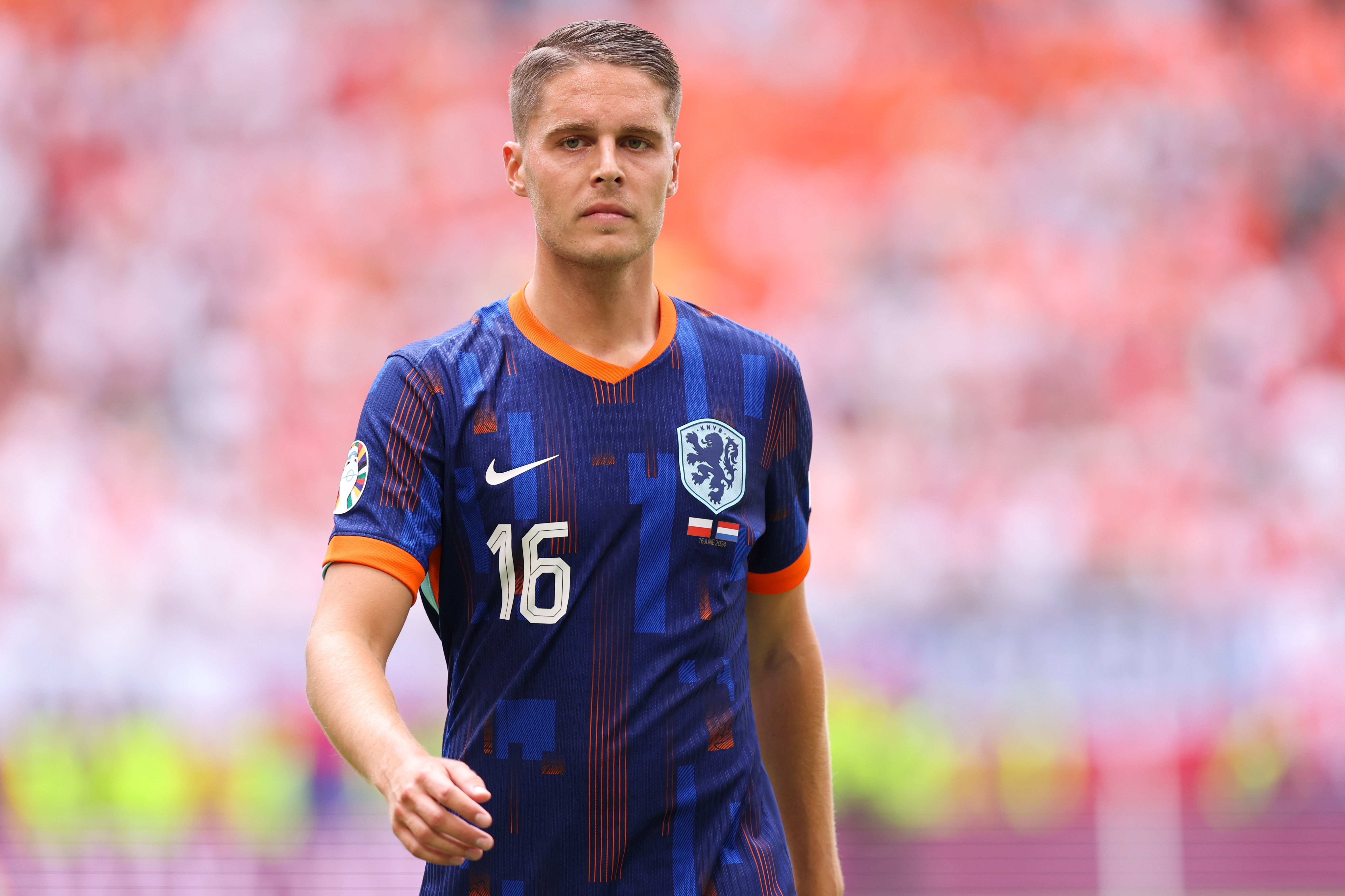 Joey Veerman tegen Polen