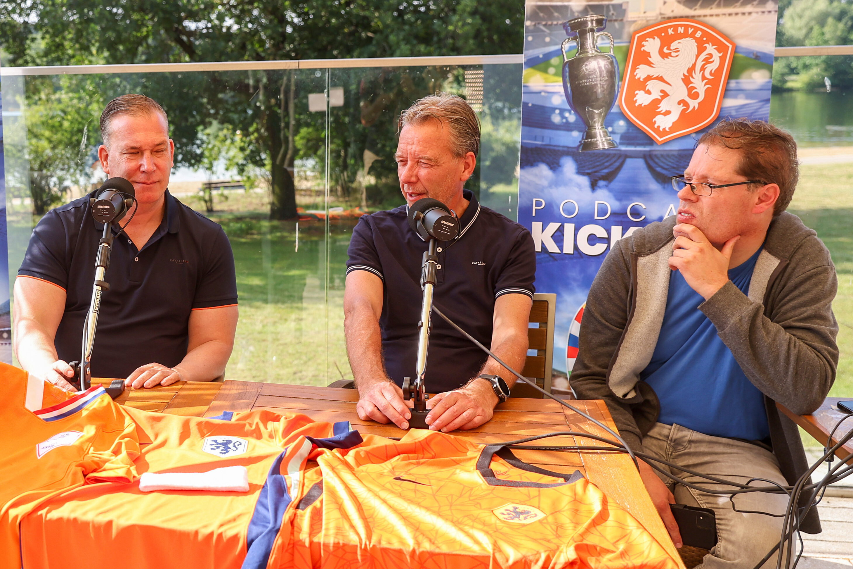 Mike Verweij, Valentijn Driessen en Jeroen Kapteijns