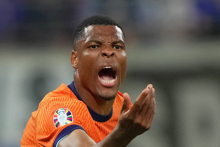 Onbegrip bij Denzel Dumfries