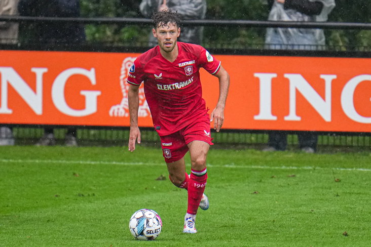 Mitchell van Bergen tegen FC Nordsjaelland