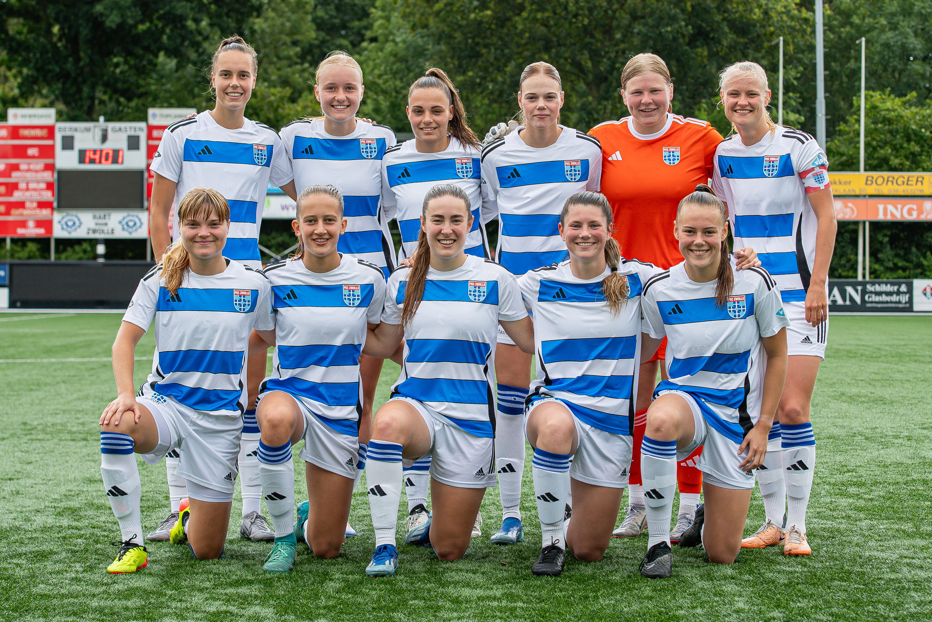 Het elftal van PEC Zwolle