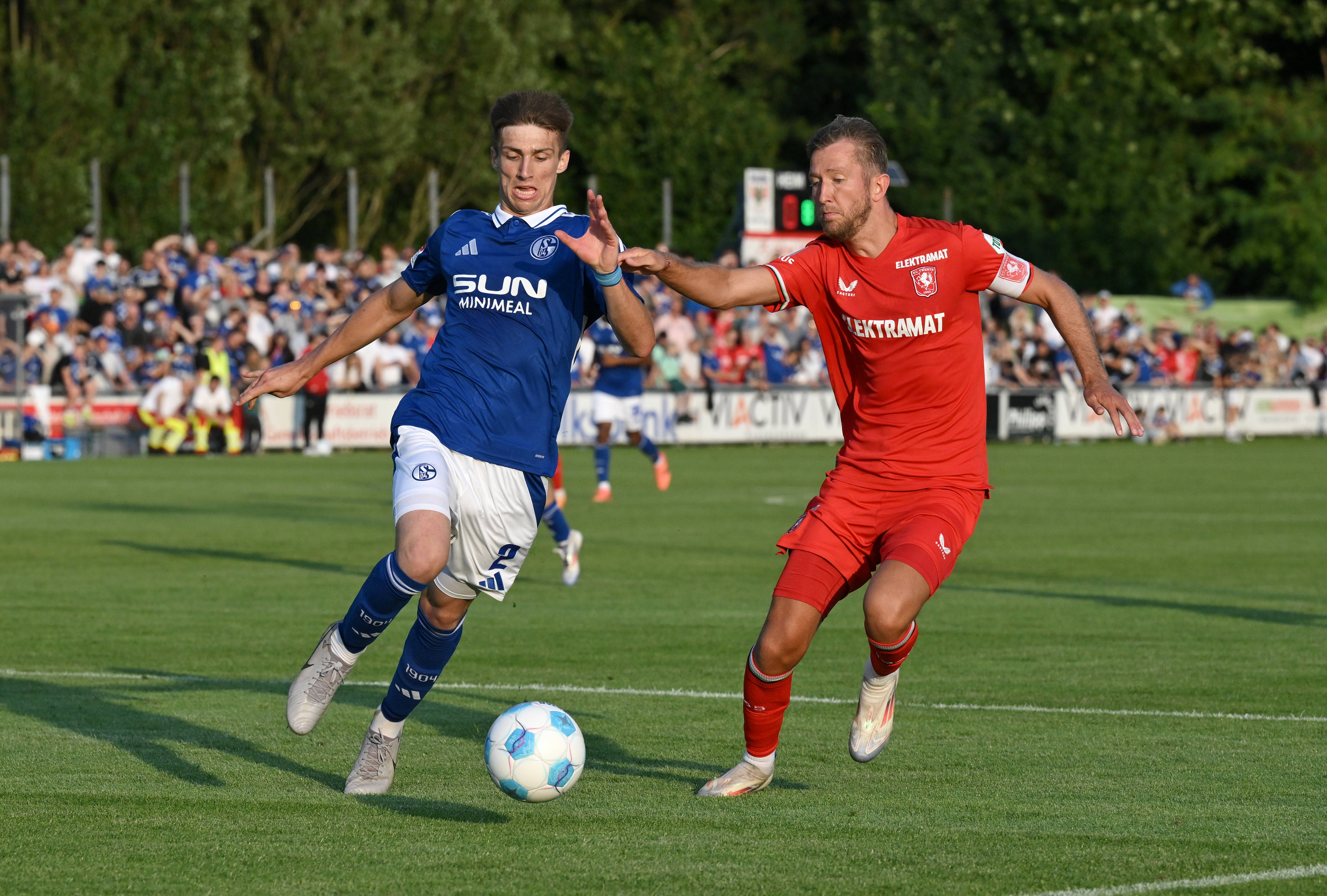 Michel Vlap tegen Schalke 04