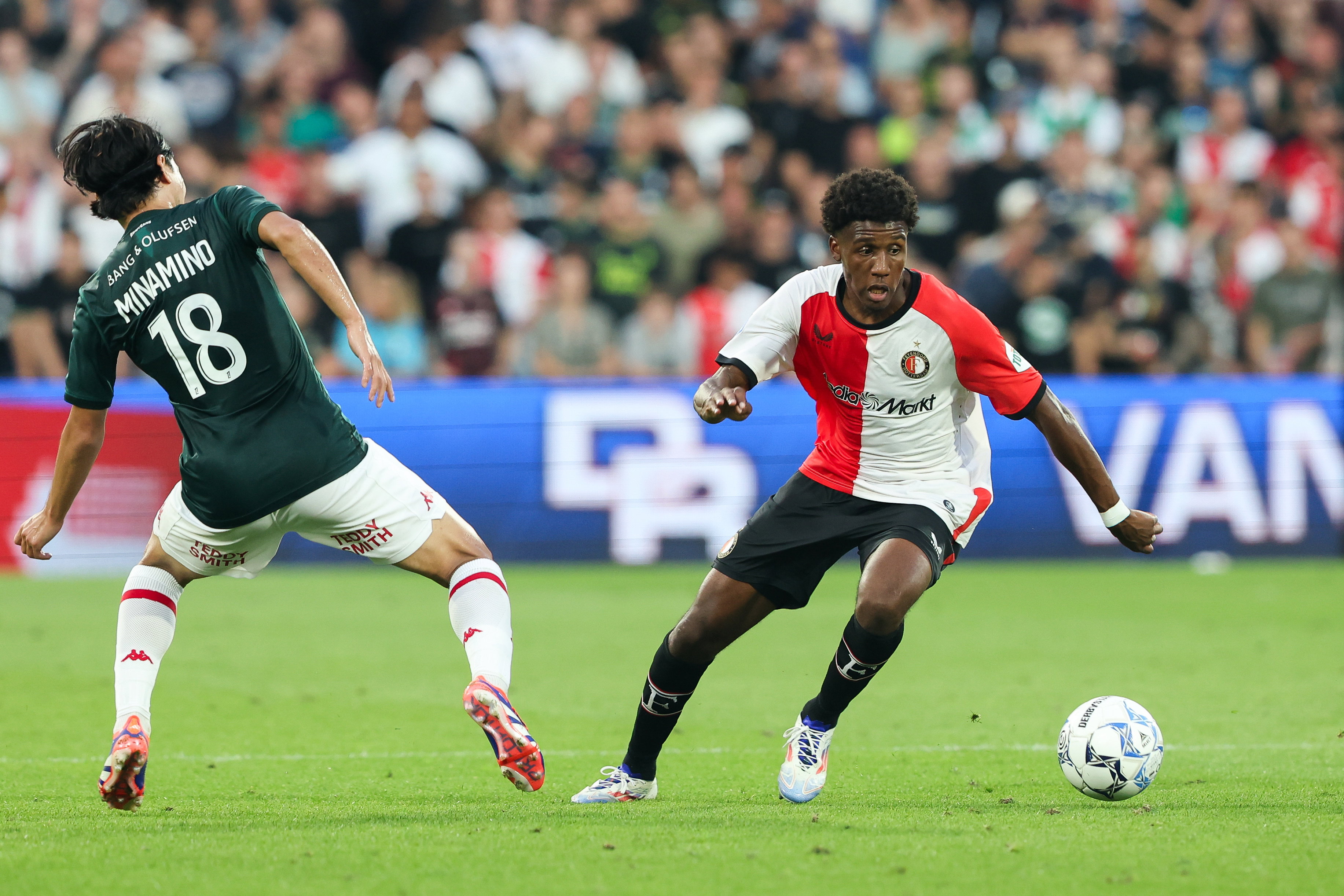 Djomar Giersthove tegen AS Monaco