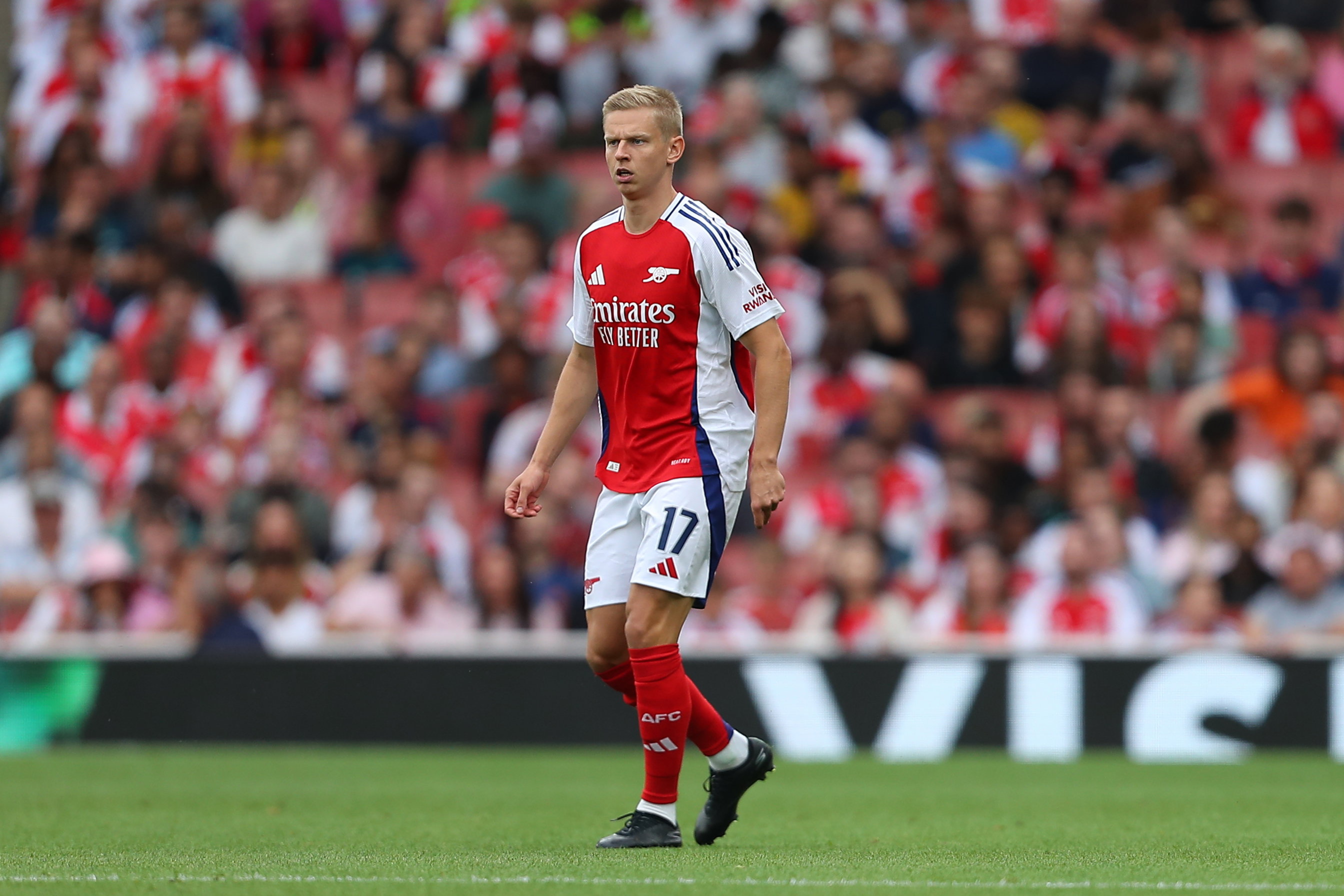 Oleksandr Zinchenko namens Arsenal
