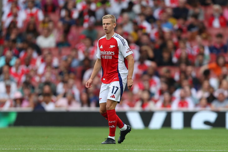 Oleksandr Zinchenko namens Arsenal