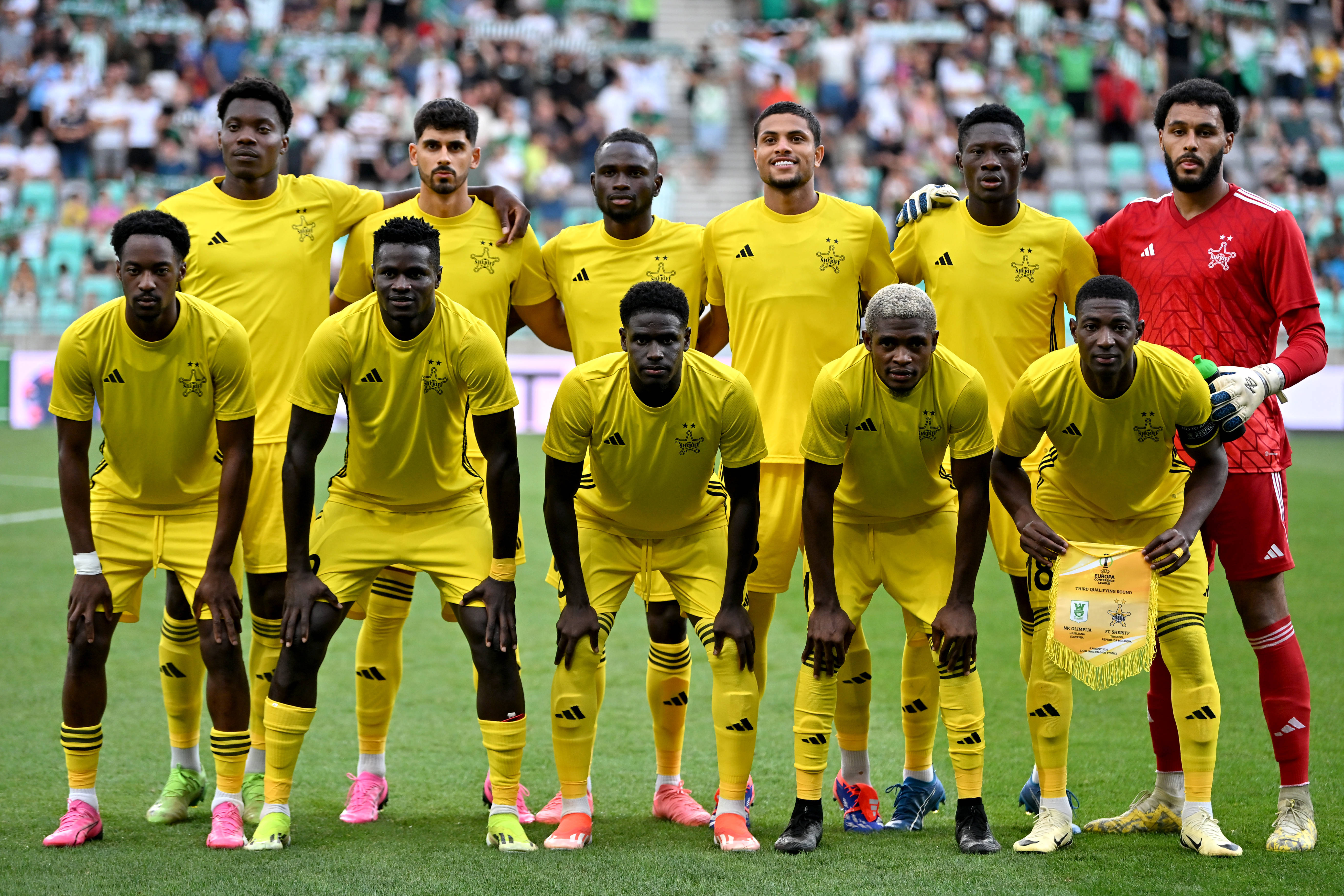 Het team van FC Sheriff Tiraspol in 2024