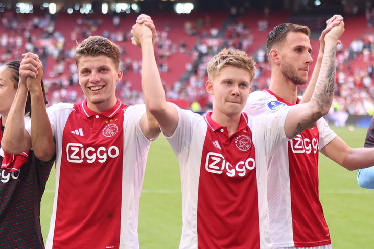 Anton Gaaei, Kristian Hlynsson en Branco van den Boomen