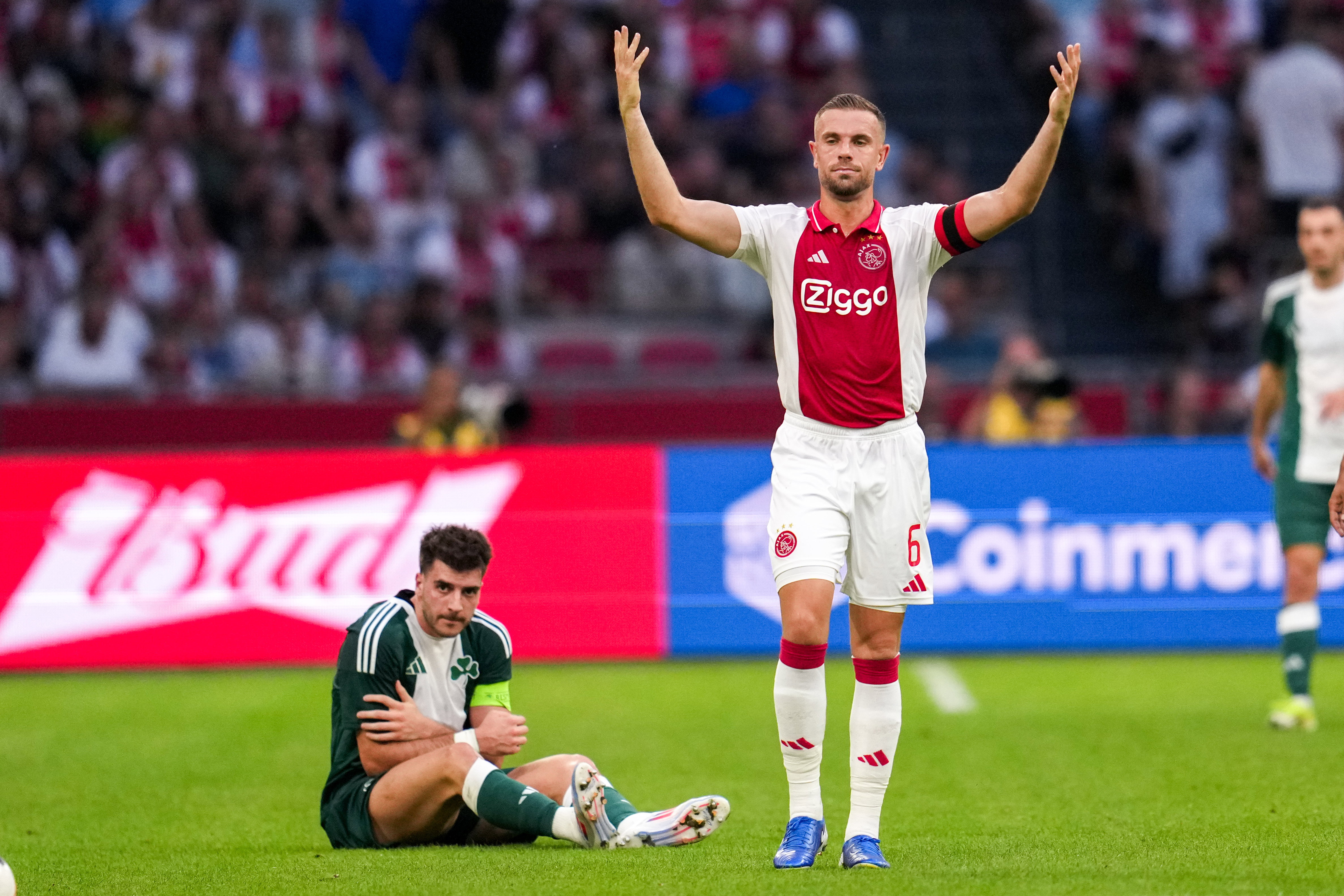 Onbegrip bij Ajax-captain Jordan Henderson
