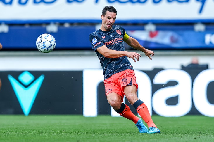 Nick Viergever tegen SC Heerenveen