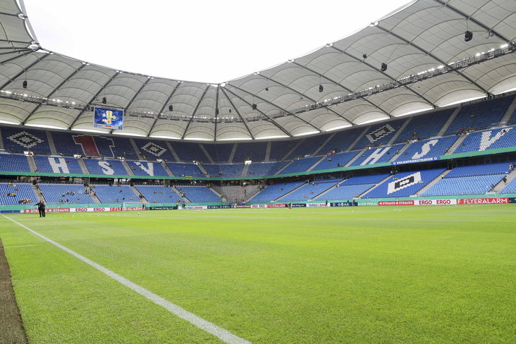 Het Volksparkstadion van Hamburger SV