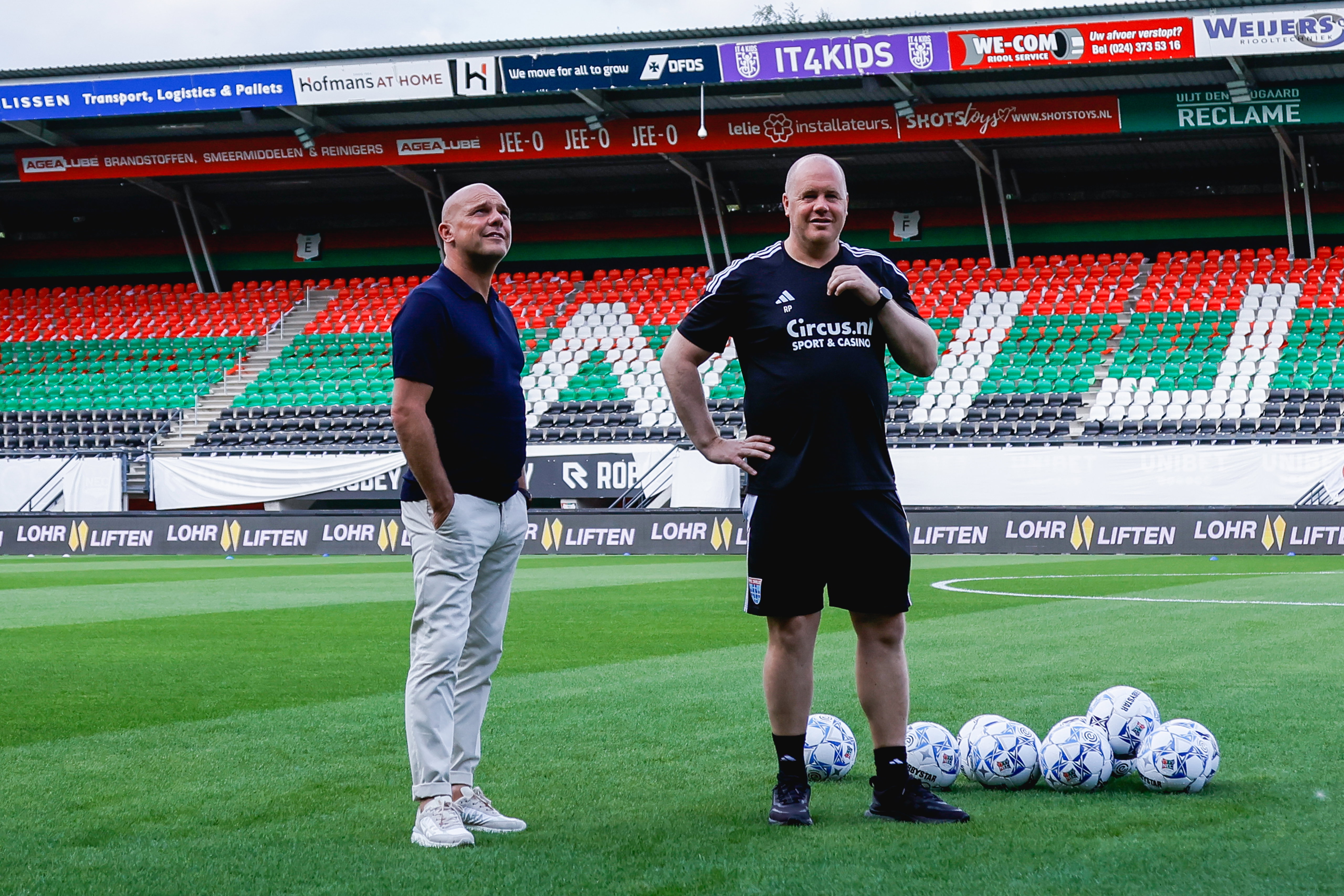Johnny Jansen en Ronnie Pander