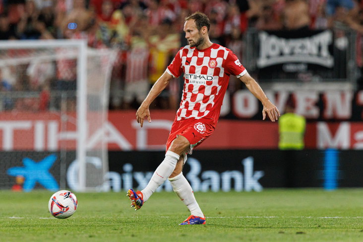Daley Blind in het shirt van Girona