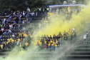 NAC-supporters bij de oefenwedstrijd tegen Schalke 04