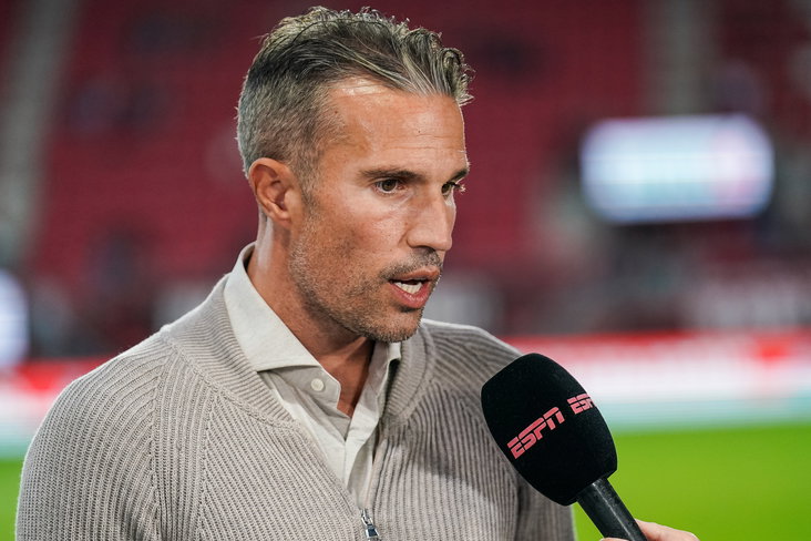 Robin van Persie in de Grolsch Veste