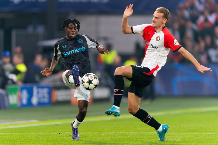 Jeremie Frimpong en Thomas Beelen