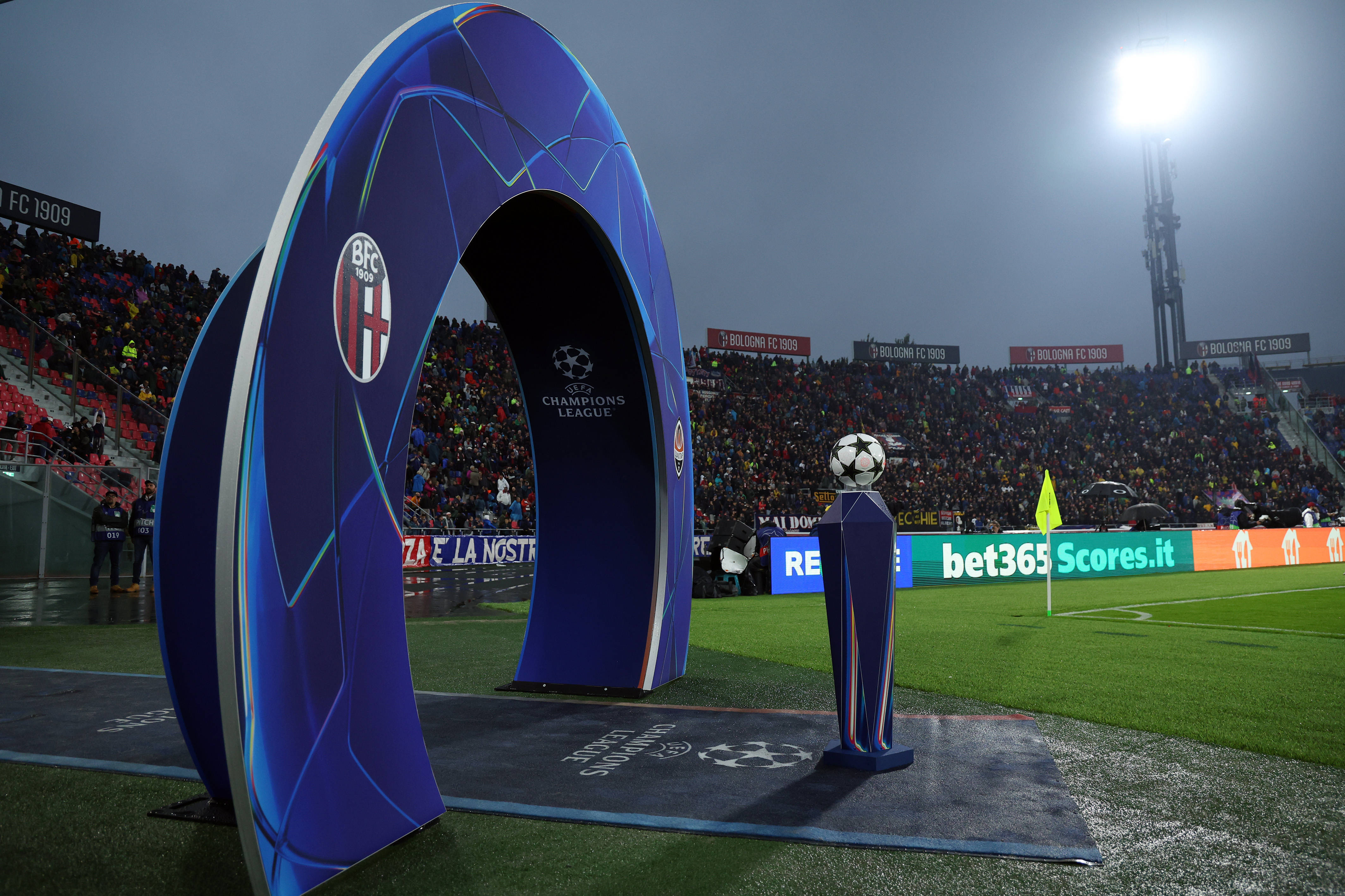 Bologna voor een Champions League-duel