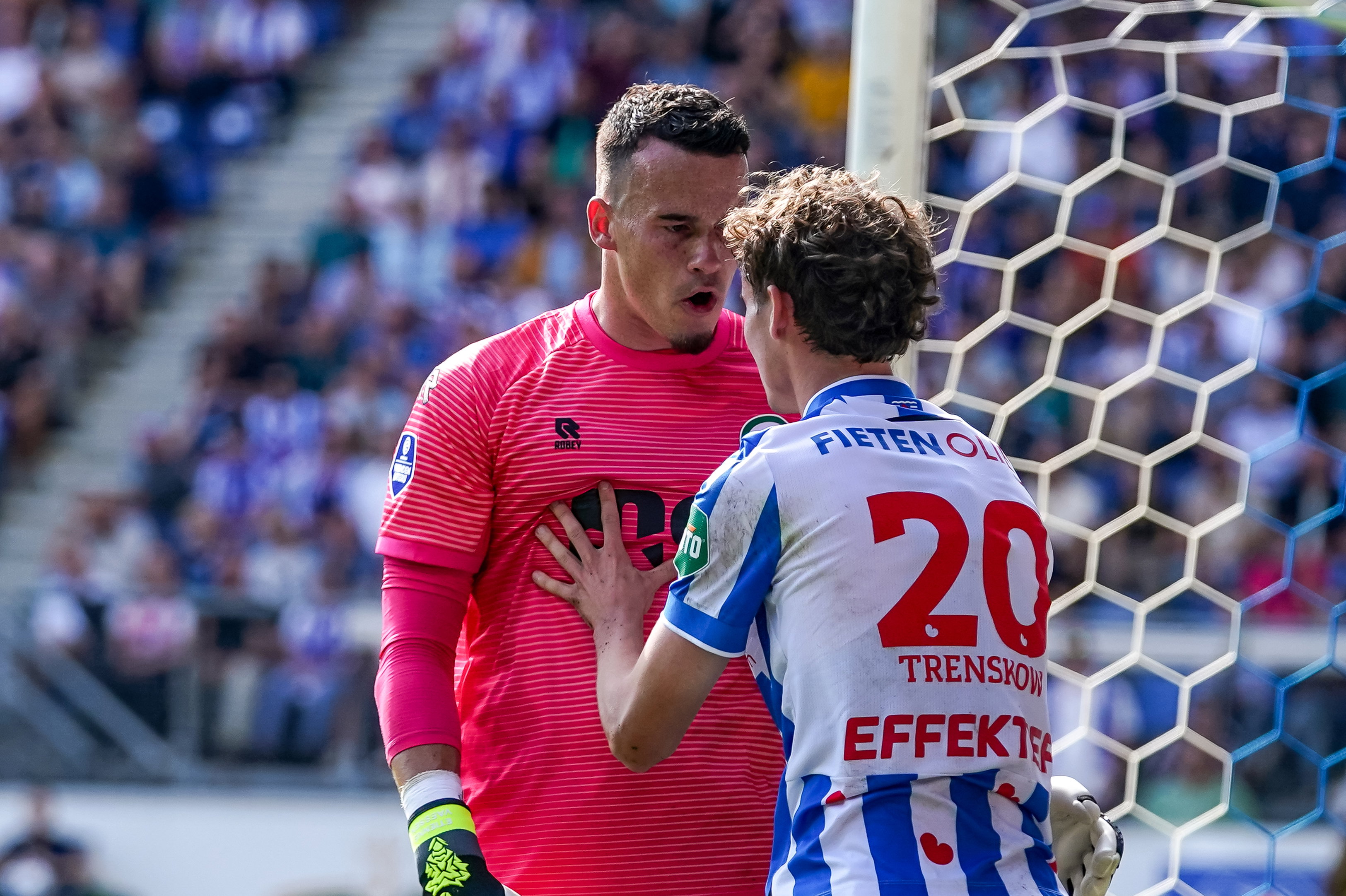 Etienne Vaessen met Jakob Trenskow