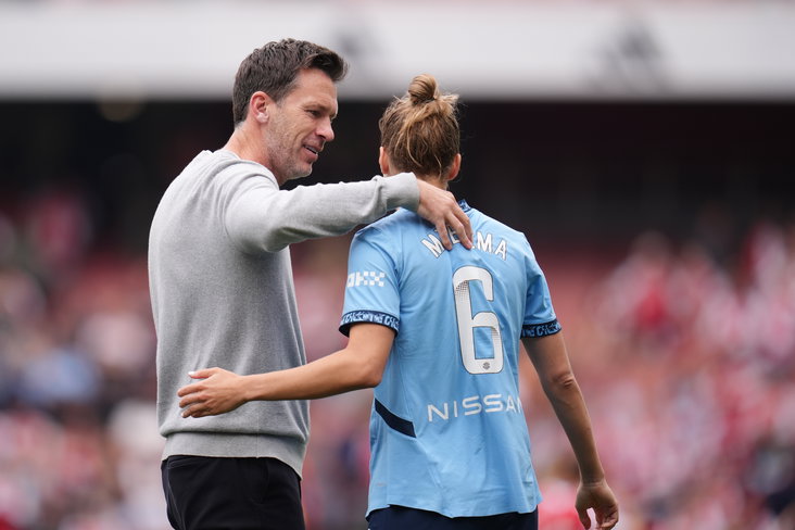 Gareth Taylor en Vivianne Miedema
