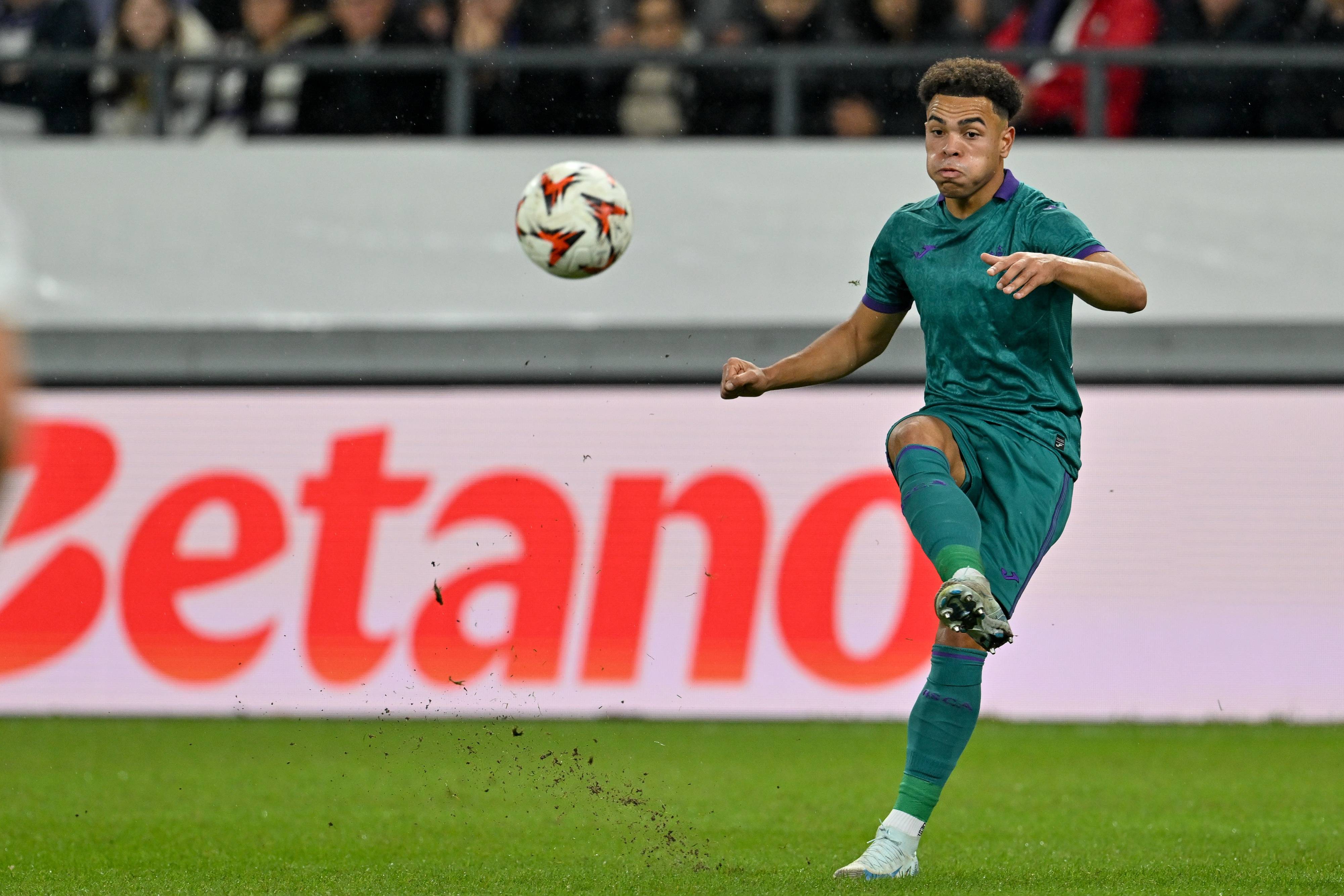 Mario Stroeykens in actie voor Anderlecht