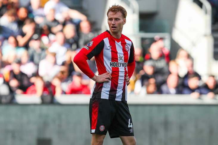 Sepp van den Berg namens Brentford FC
