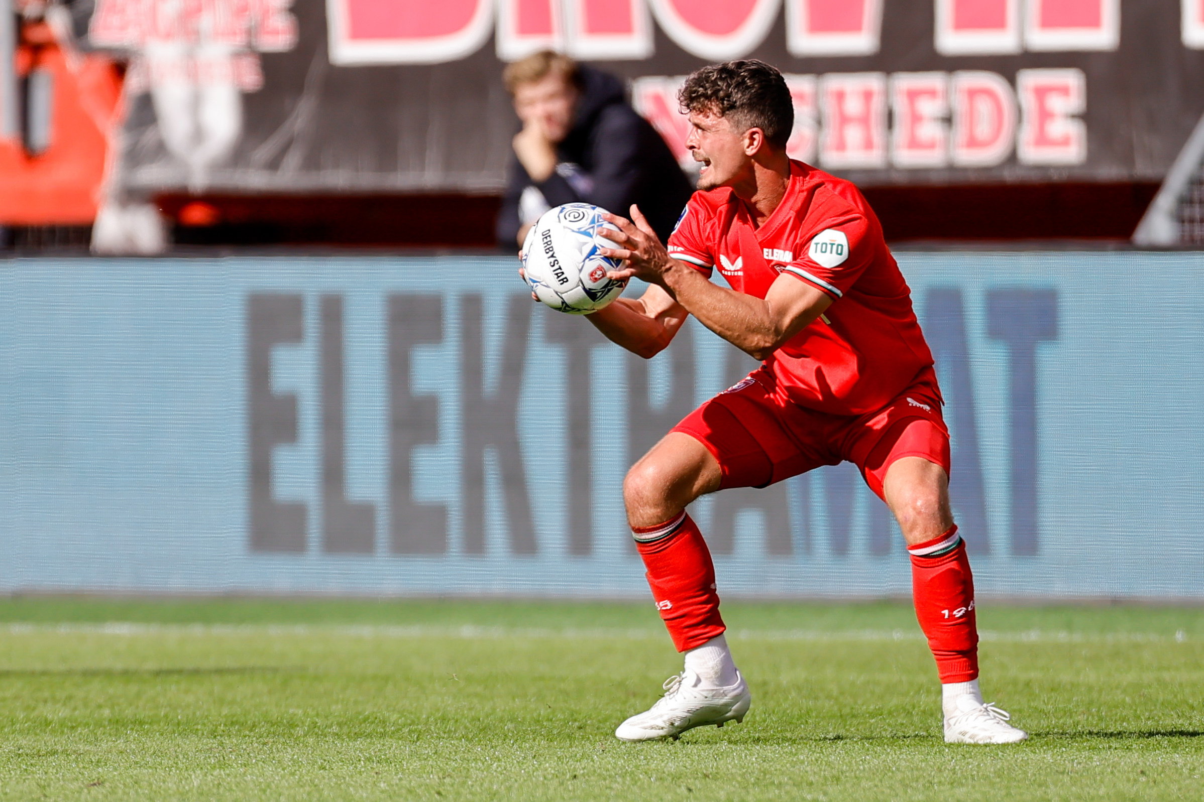 Bas Kuipers in actie voor FC Twente
