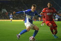 Alfons Sampsted in actie voor Birmingham City