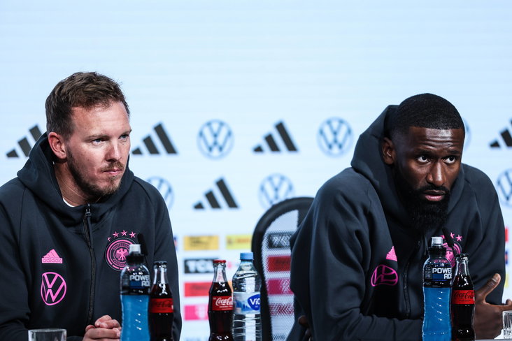 Julian Nagelsmann en Antonio Rüdiger