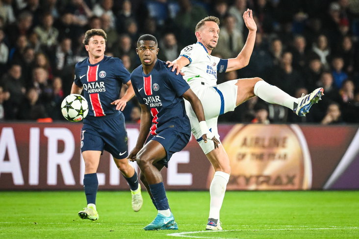 Luuk de Jong tegen Paris Saint-Germain