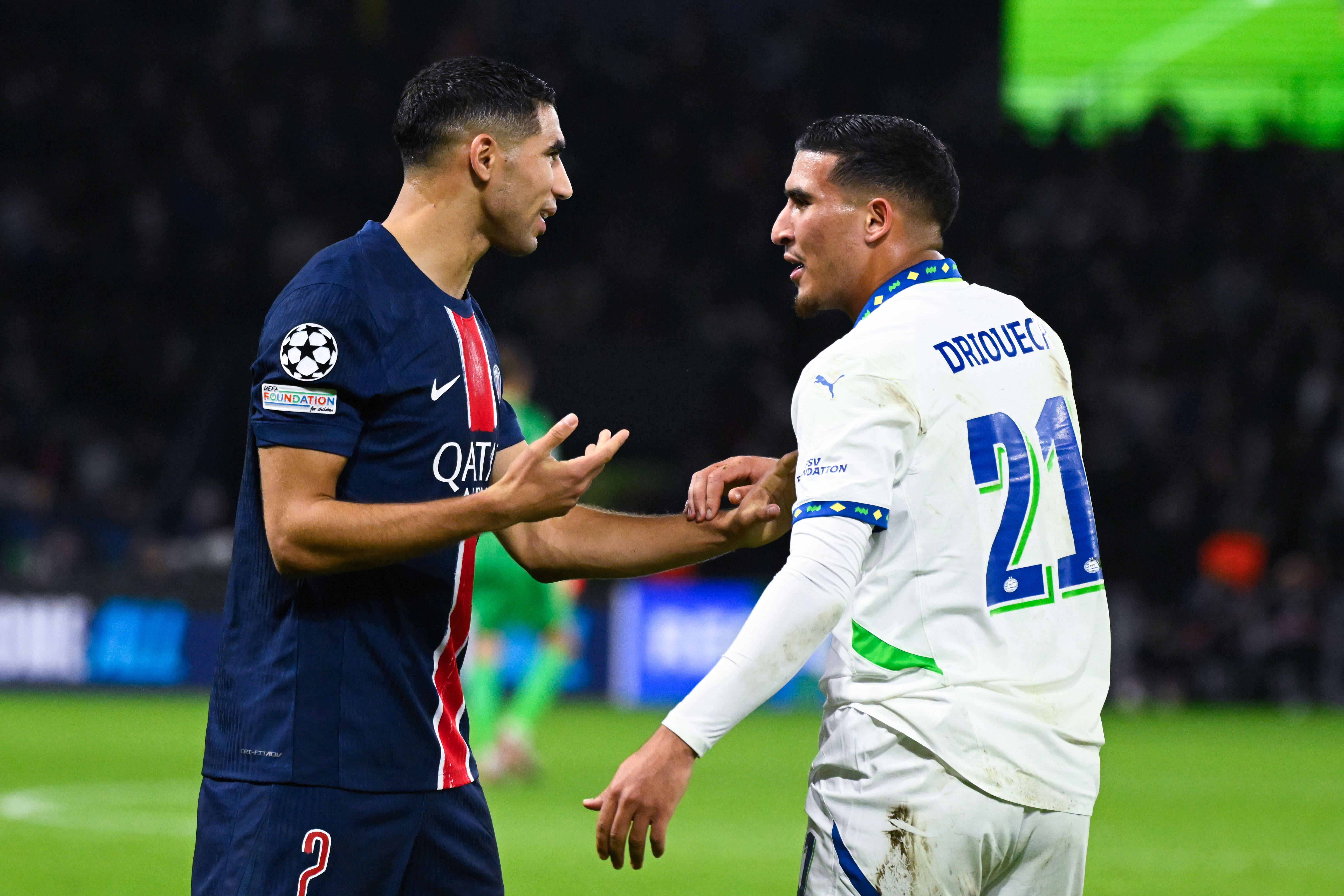 Achraf Hakimi en Couhaib Driouech
