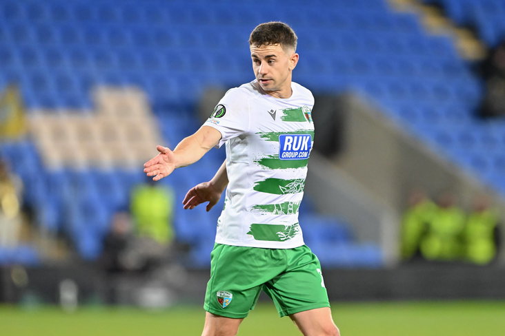 Danny Davies van The New Saints