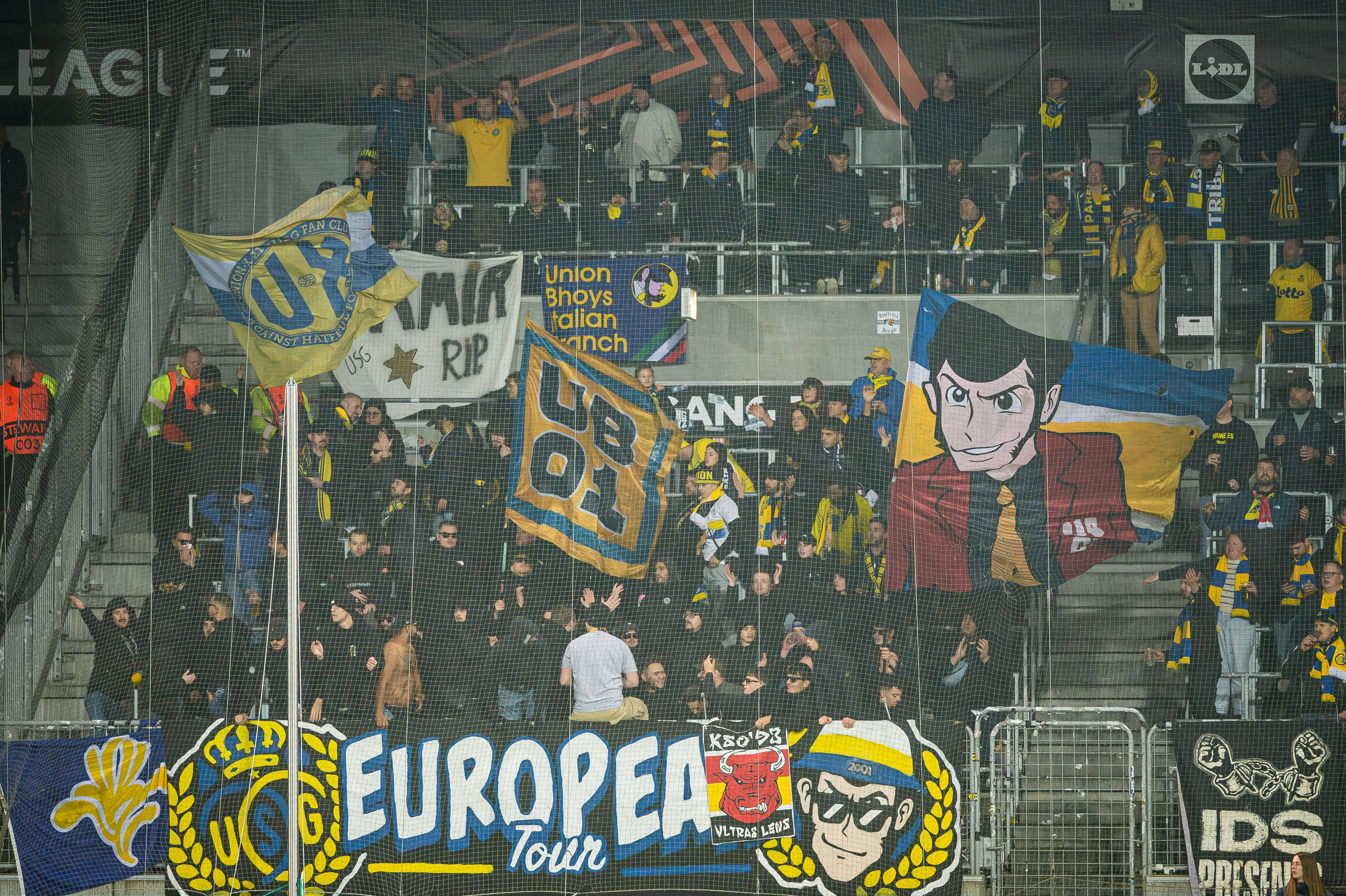 Union-fans in Denemarken