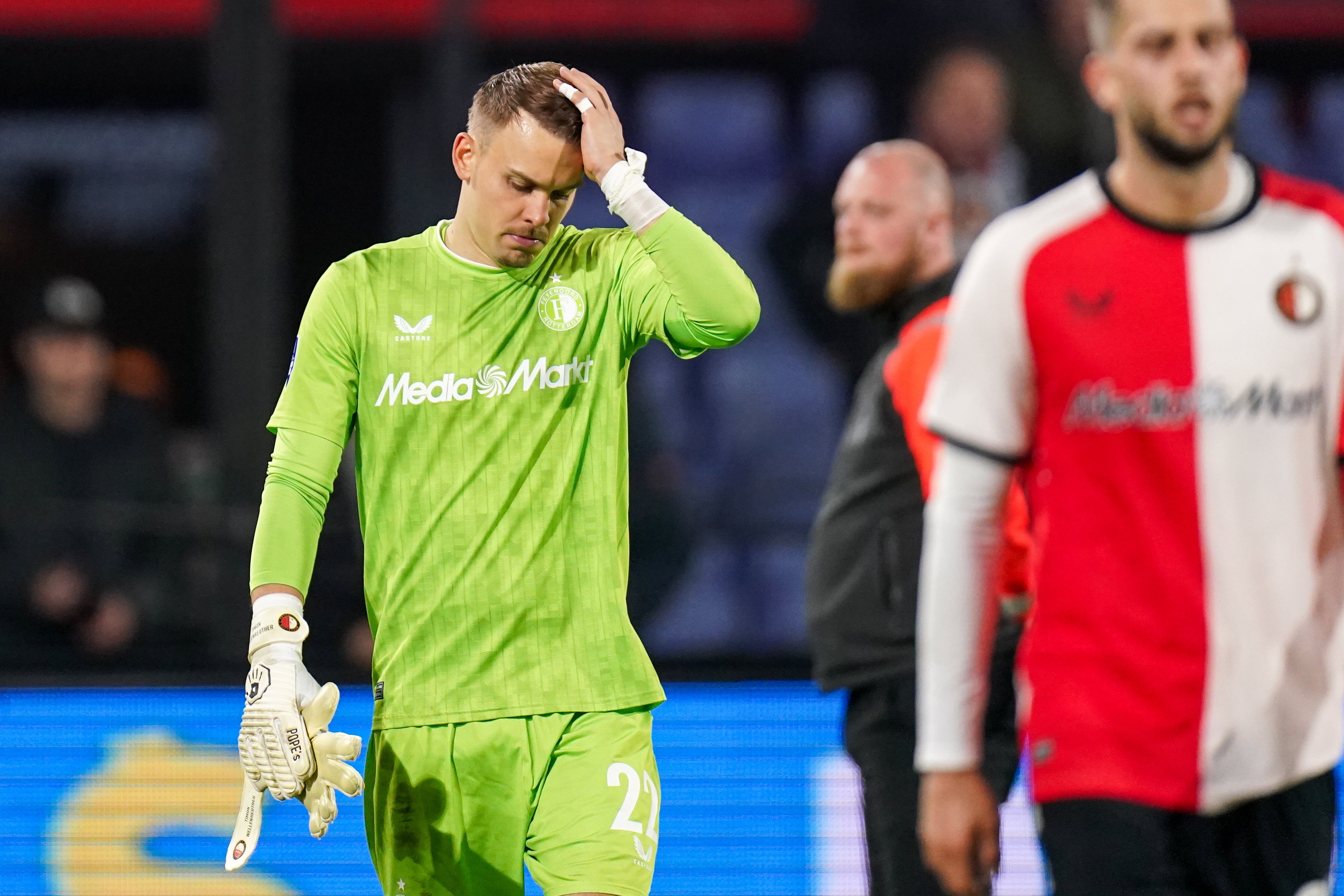 Timon Wellenreuther baalt flink na twee tegengoals