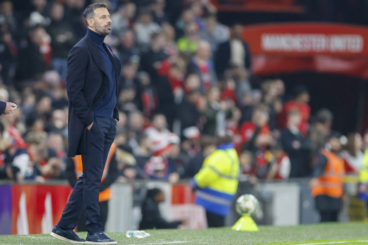 Ruud van Nistelrooij als coach van Manchester United