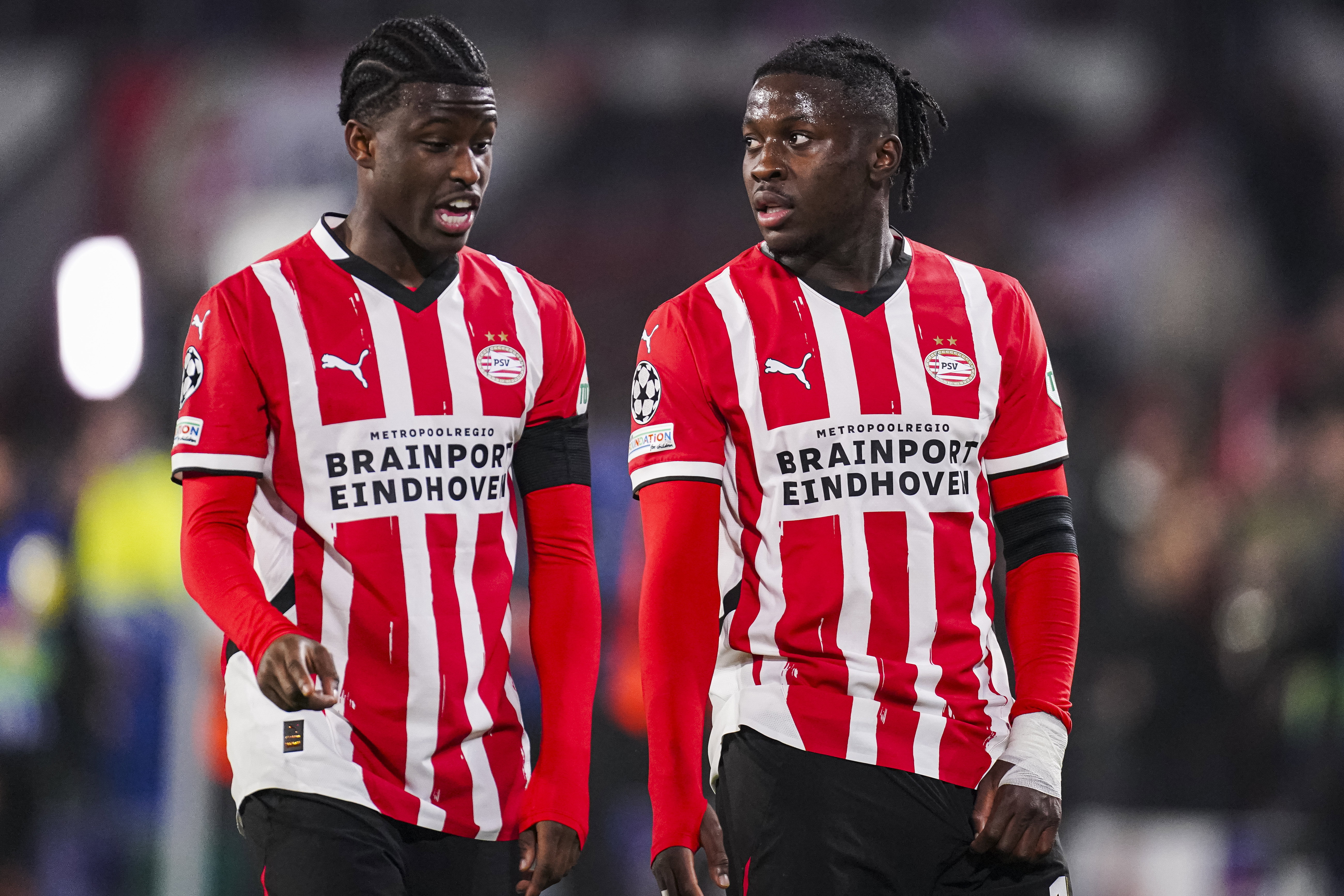 Isaac Babadi en Johan Bakayoko