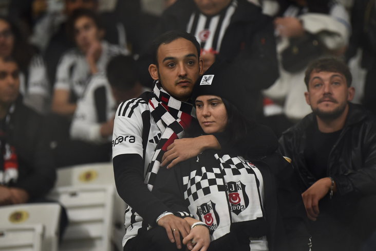Balende Besiktas-fans