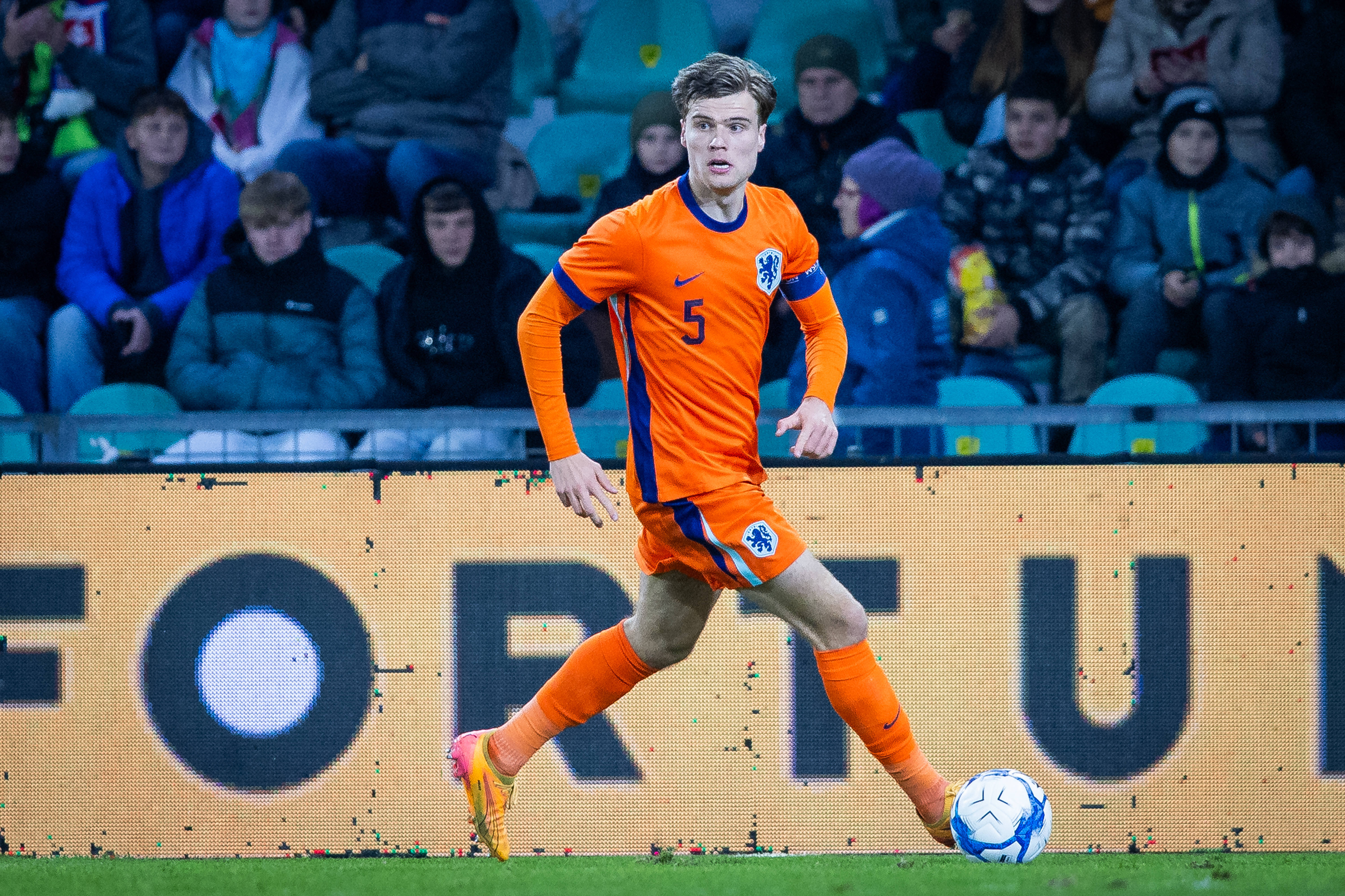 Bjorn Meijer namens Jong Oranje