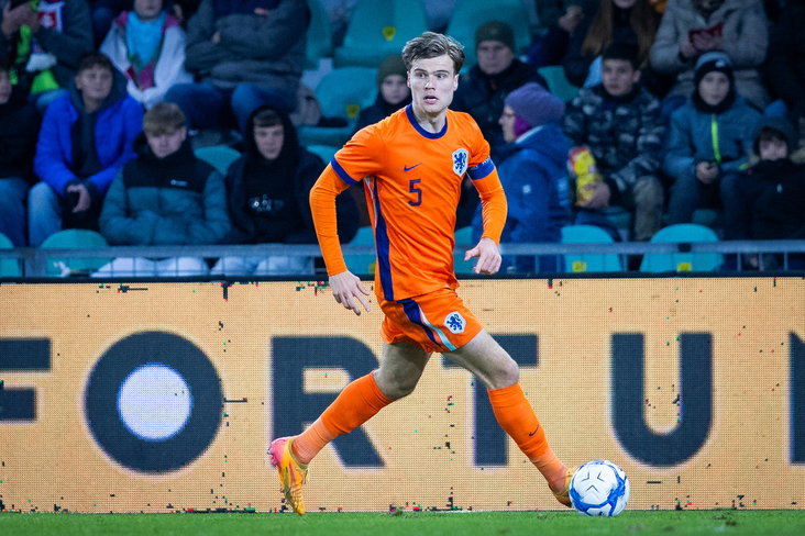 Bjorn Meijer namens Jong Oranje