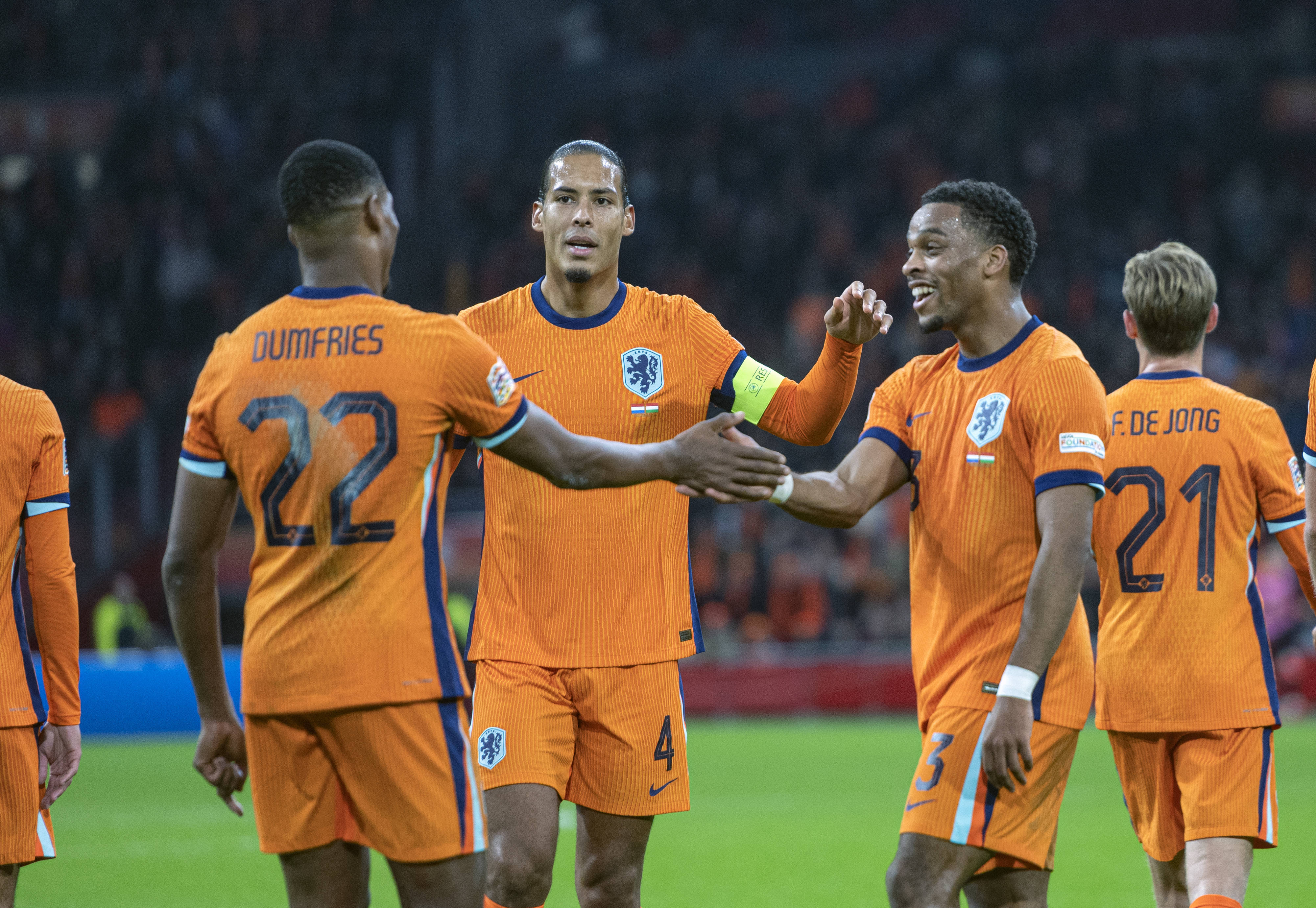 Virgil van Dijk in Oranje