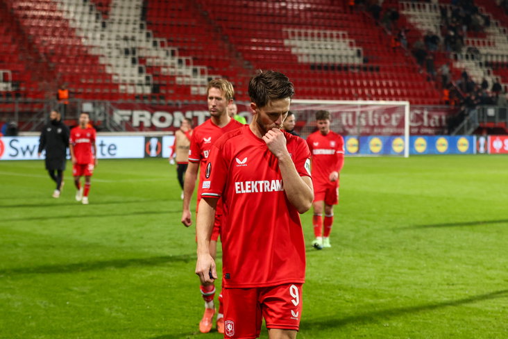 Ricky van Wolfswinkel baalt