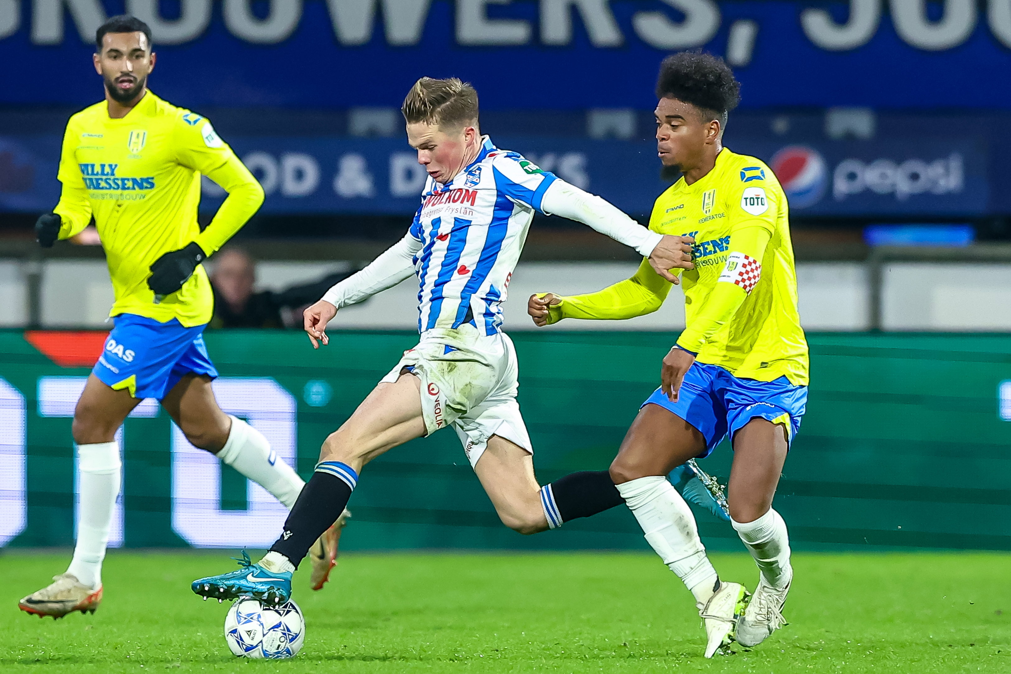 Levi Smans en Godfried Roemeratoe