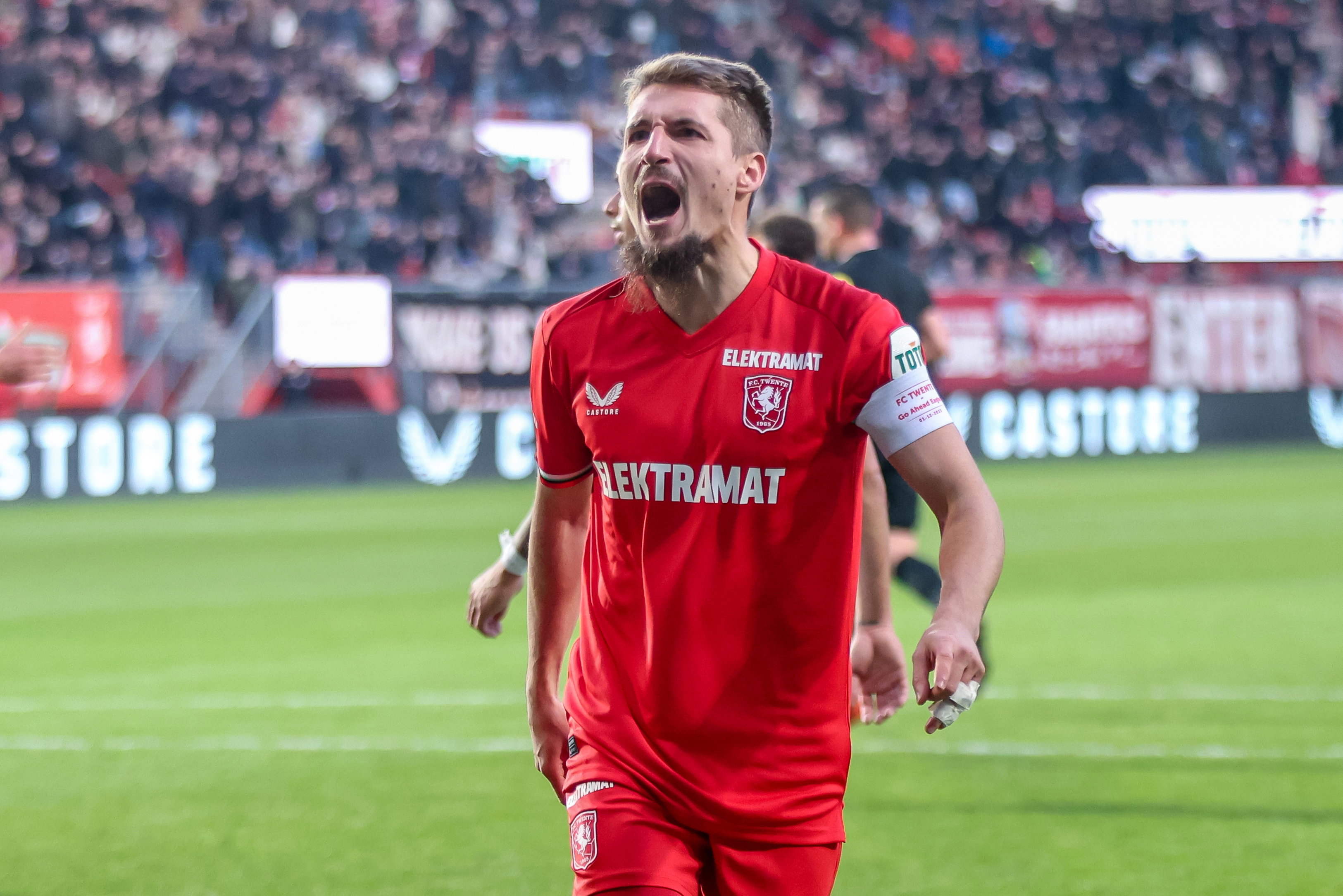 Michal Sadilek juicht