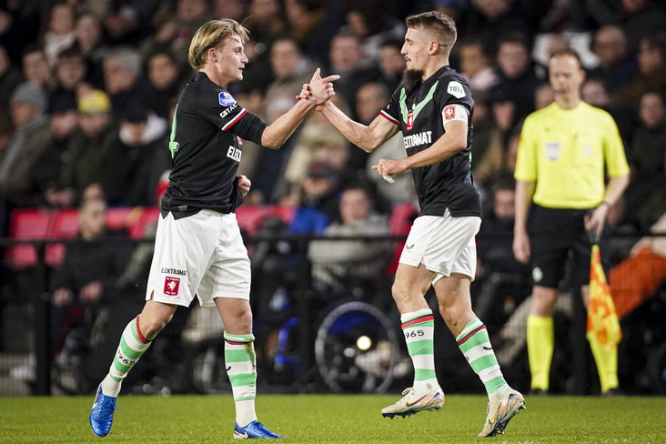Sem Steijn en Michal Sadilek