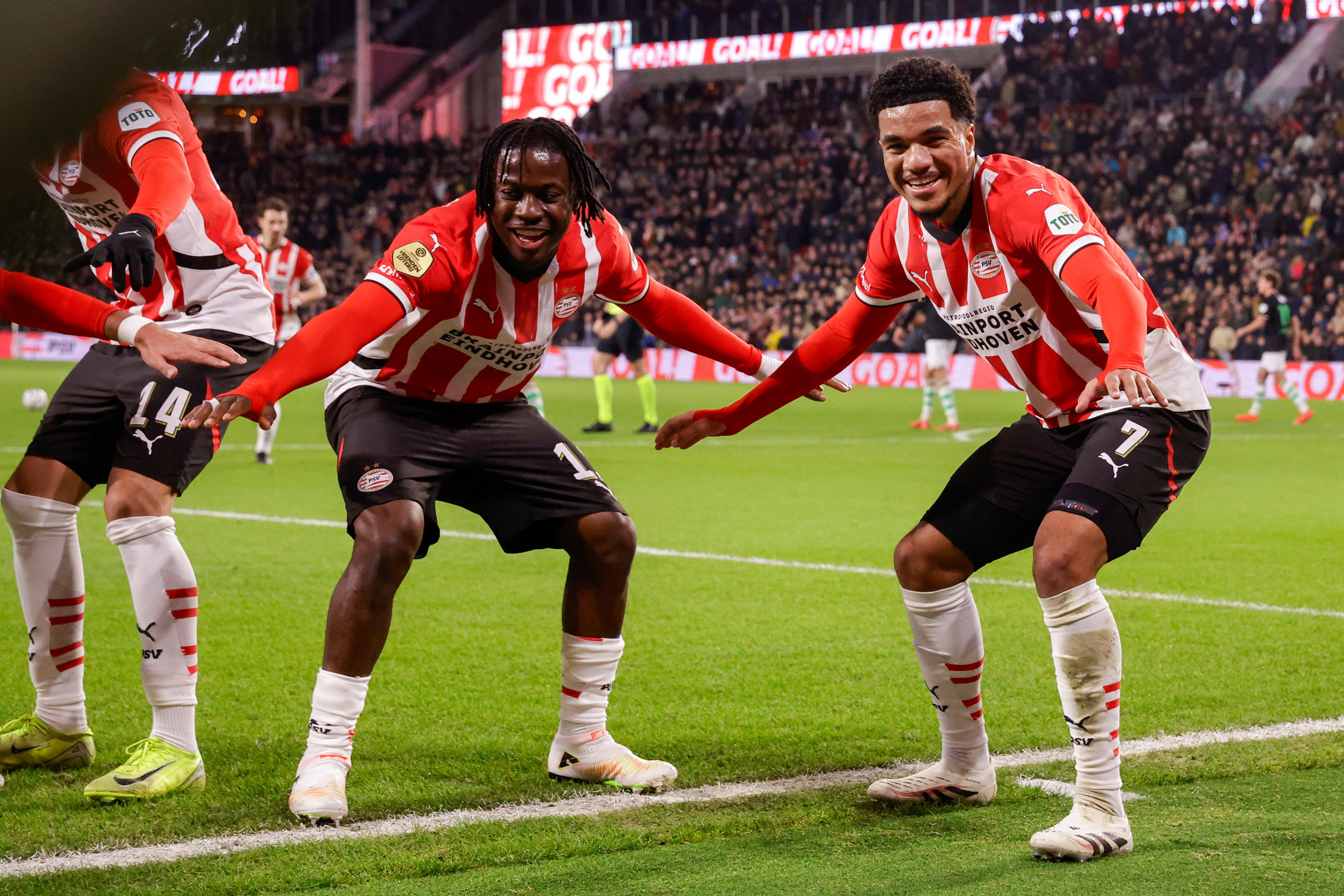 Johan Bakayoko en Malik Tillman