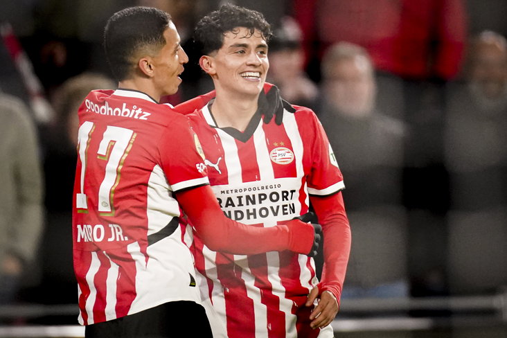 Mauro Júnior en Richard Ledezma